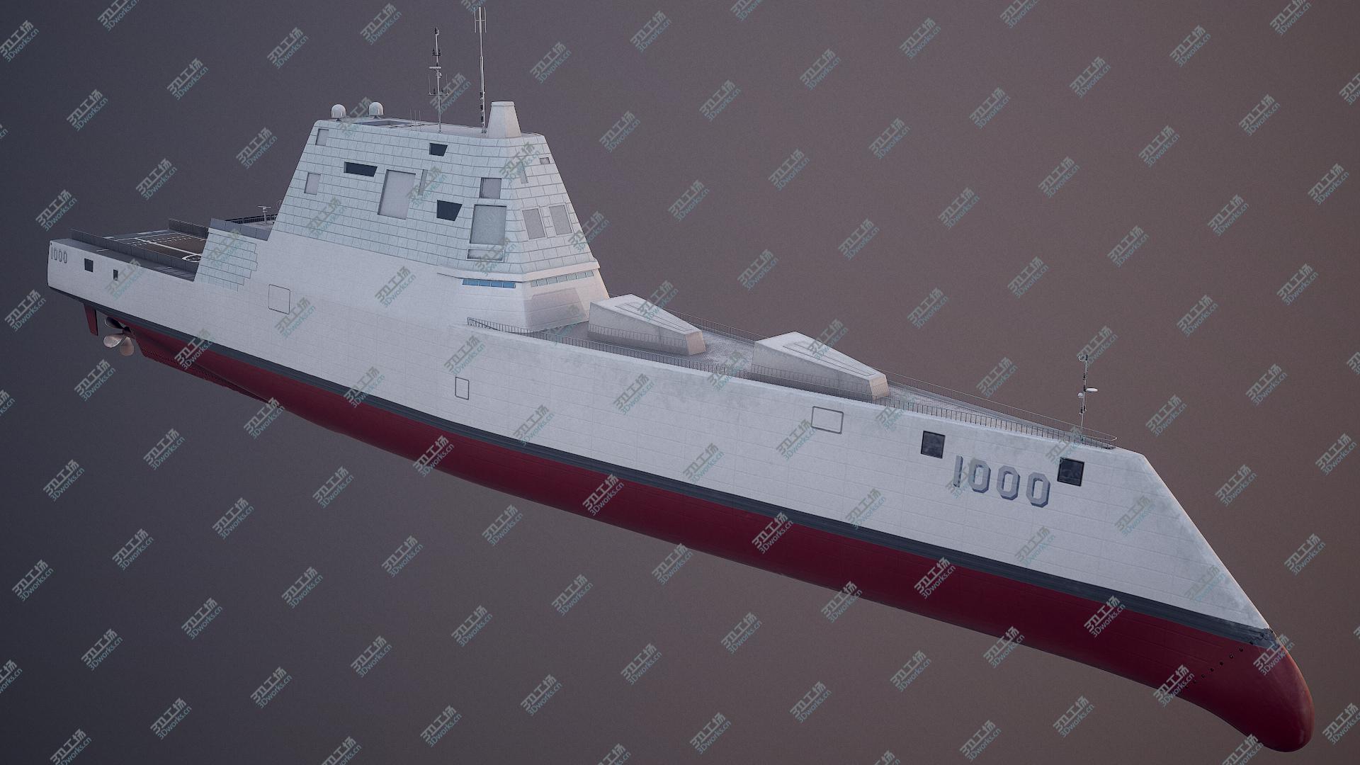images/goods_img/20210319/Zumwalt Class Destroyer USS DDG-1000 3D model/2.jpg